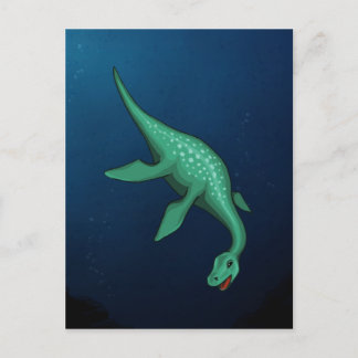 Plesiosaur Postcard