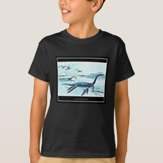 Plesiosaurus Kids T-Shirt - Dark (Medium)