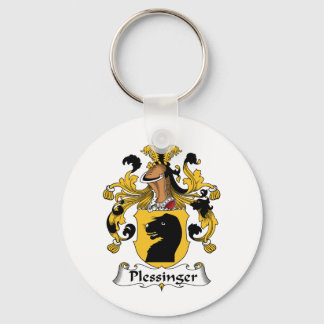 Plessinger Family Crest Keychain