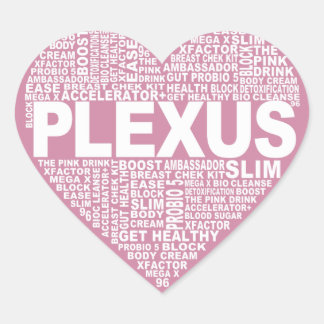 Plexus Heart Sticker