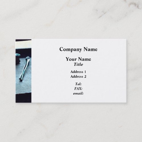 Pliers and Mallet Business Card Template