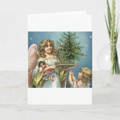 PLISH CHRISTMAS ITEMS WESOLYCH SWIAT HOLIDAY CARD