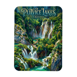 Plitvice Lakes Croatia Magnet