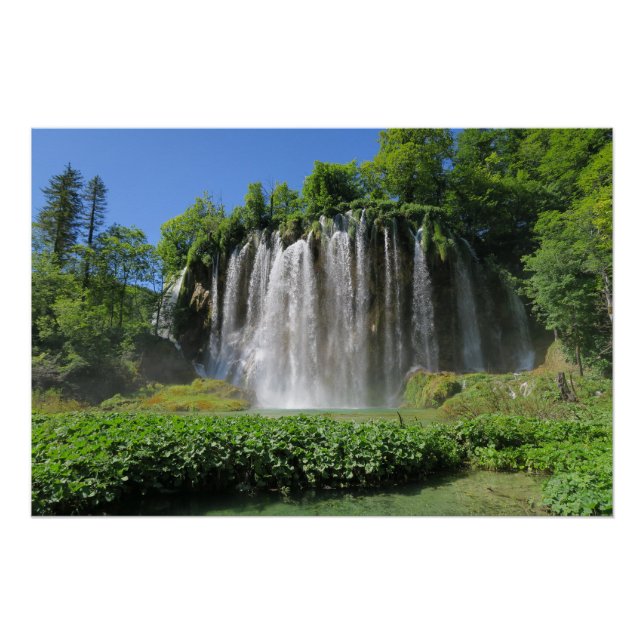 Plitvice Lakes Croatia Poster (Front)