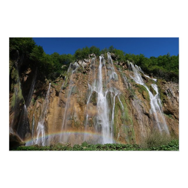 Plitvice Lakes Croatia Poster (Front)