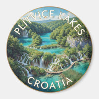 Plitvice Lakes Croatia Turquoise Waterfalls