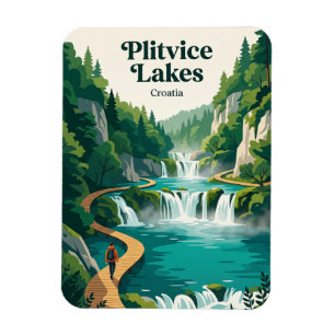 Plitvice Lakes National Park Croatia Magnet