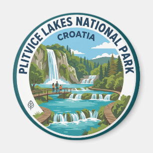 Plitvice Lakes National Park Croatia Magnet