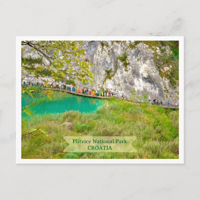 Plitvice Lakes National Park, CROATIA Postcard (Front)