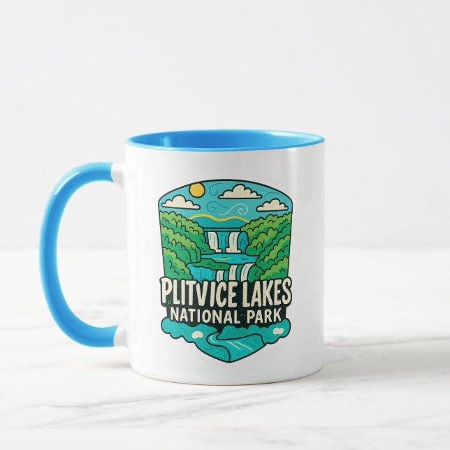 Plitvice Lakes National Park, Souvenir Mug (Left)