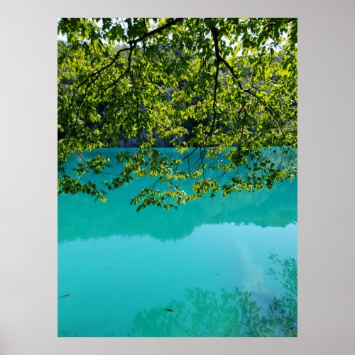 Plitvice Lakes Photography Poster