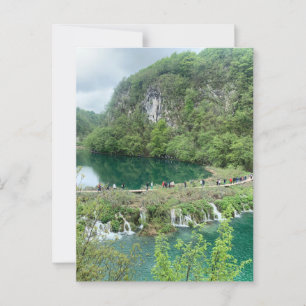 Plitvice Lakes Postcard
