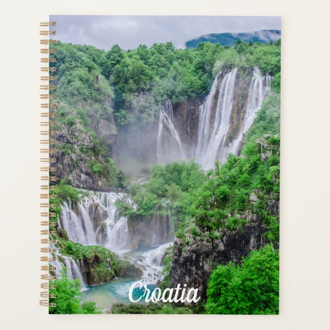 Plitvice lakes waterfall planner (Front)
