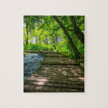 Plitvice National Park In Croatia Jigsaw Puzzle by bbourdages at Zazzle