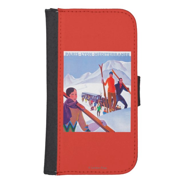 PLM Railway Promotional Poster Samsung Galaxy Wallet Case (Front)