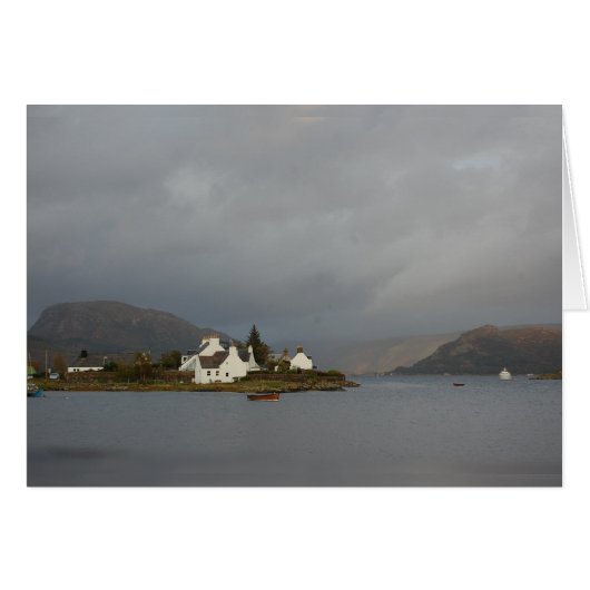 Plockton scottish highlands cards (Front Horizontal)