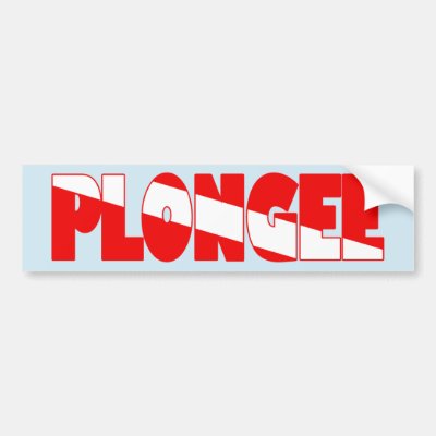 Plongee (French) Bumper Sticker