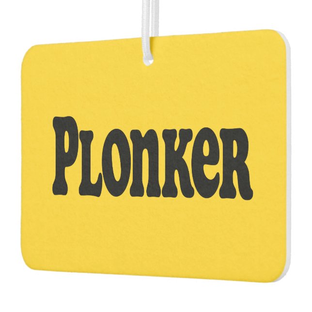Plonker Air Freshener (Left)