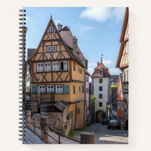 Plönlein in Rothenburg ob der Tauber, Germany Notebook