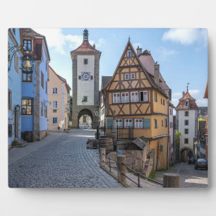 Plönlein in Rothenburg ob der Tauber, Germany Plaque