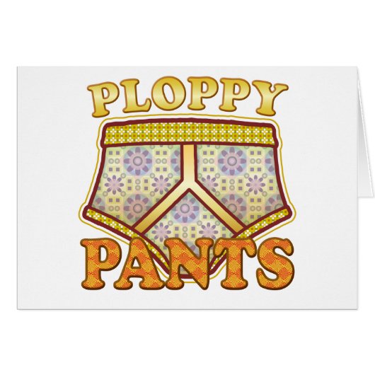 Ploppy Pants Cards (Front Horizontal)