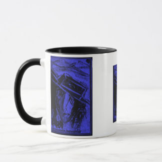 PLOT BLUE MUG