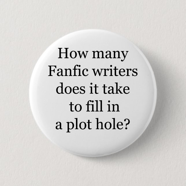 Plot Hole Button (Front)
