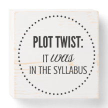 Plot Twist: It Was in the Syllabus | Faculty Humor
