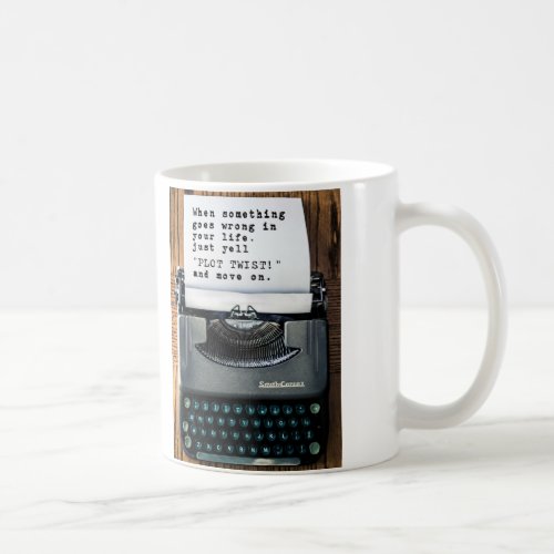 PLOT TWIST Mug _ Full Typewriter