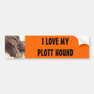 Plott Hound Bumper Sticker