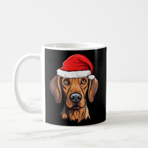 Plott Hound Christmas Santa Dog Cute Holiday Puppy Coffee Mug