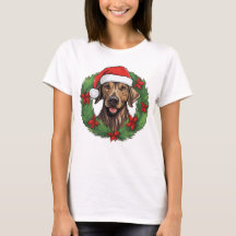 Plott Hound Christmas wreath