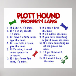 PLOTT HOUND PL2 POSTER