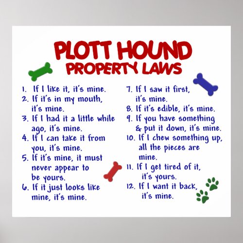 PLOTT HOUND PL2 POSTER