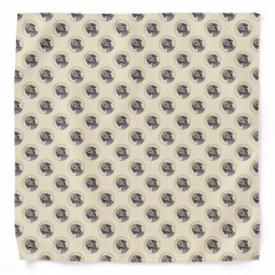 Plott Painting - Cute Original Dog Art Bandana