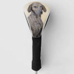 Plott Painting - Cute Original Dog Art Golf Head Cover