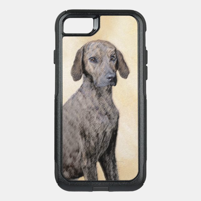 Plott Painting - Cute Original Dog Art Otterbox iPhone Case (Back)