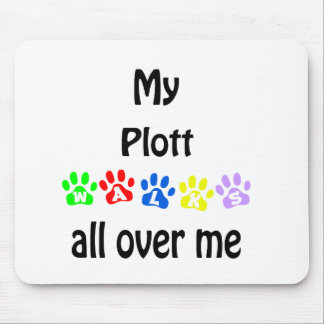 Plott Walks Design Mouse Pad