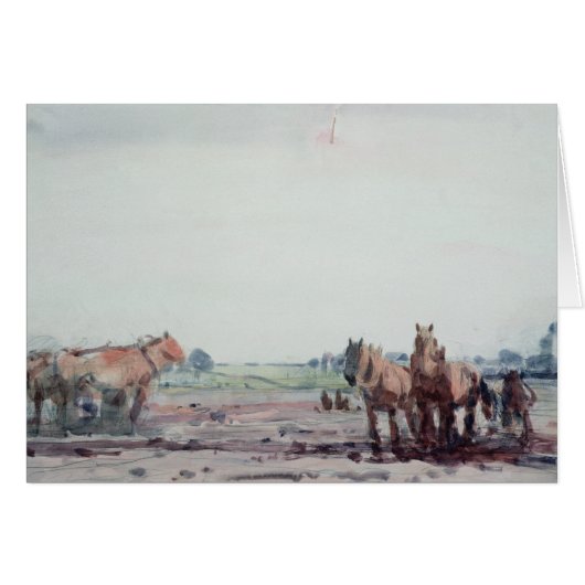 Plough Horses Cards (Front Horizontal)