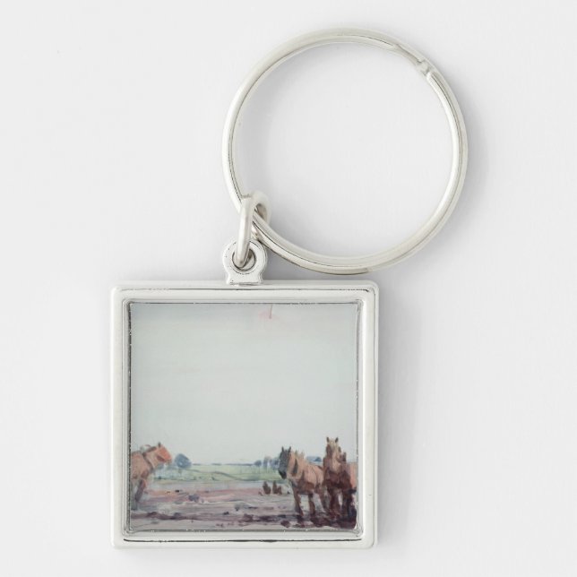 Plough Horses Keychain (Front)