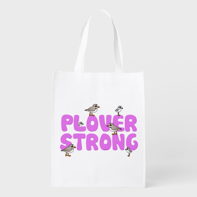 Plover Strong Reusable Grocery Bag (Back)
