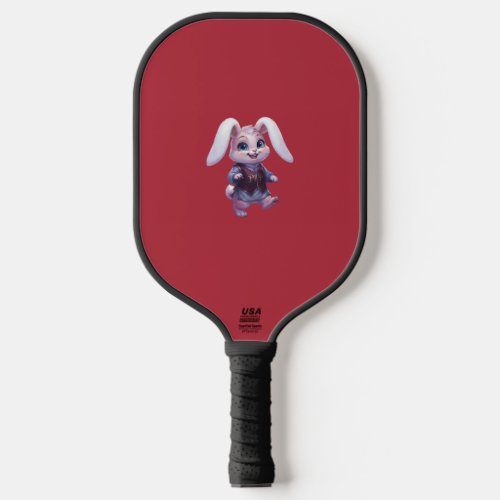 PLP LEPURO - Cute Warrior Bunny King Graphic Stree Pickleball Paddle