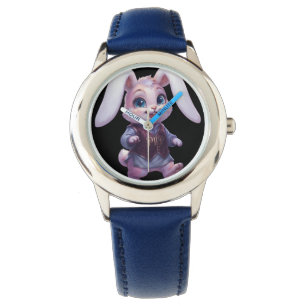 PLP LEPURO - Cute Warrior Bunny King Graphic Stree Watch