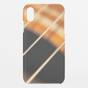 Plucked Vibrating Acoustic Guitar Strings iPhone XR Case