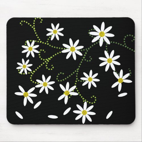 Plucking the Daisy He loves me Mousepad