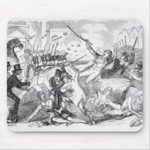 Plug Plot Riot in Preston Mouse Pad