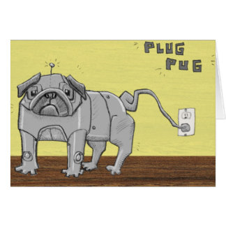 Plug Pug Cards
