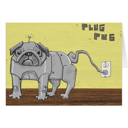 Plug Pug Cards (Front Horizontal)