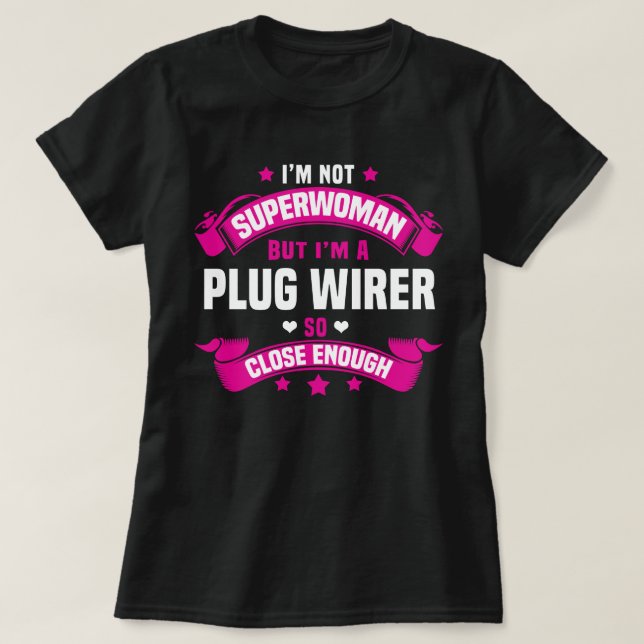 Plug Wirer T-Shirt (Design Front)