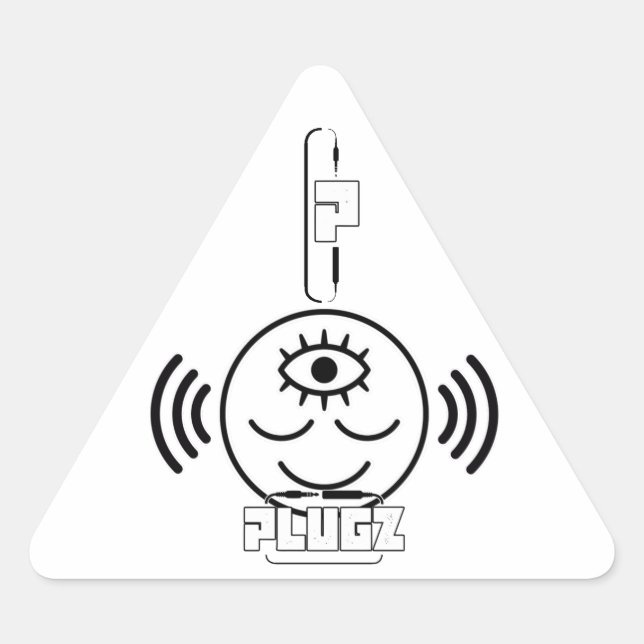 Plugz Sticker (Front)